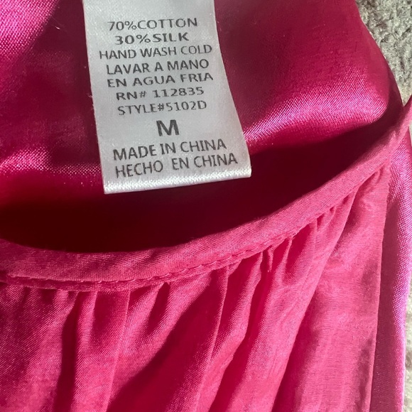 Vintage Esley Pink Sleeveless Girl’s Dress Cotton and Silk Loveliness! - Picture 2 of 6